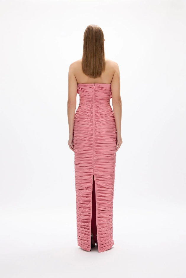 Rachel Gilbert Jensen Gown Pink Size 8
