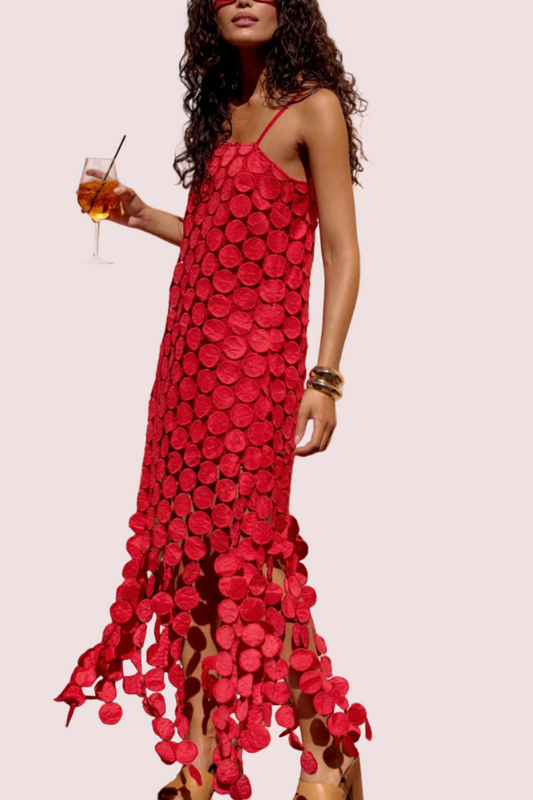 Mister Zimi Juju Dress Red Size 10
