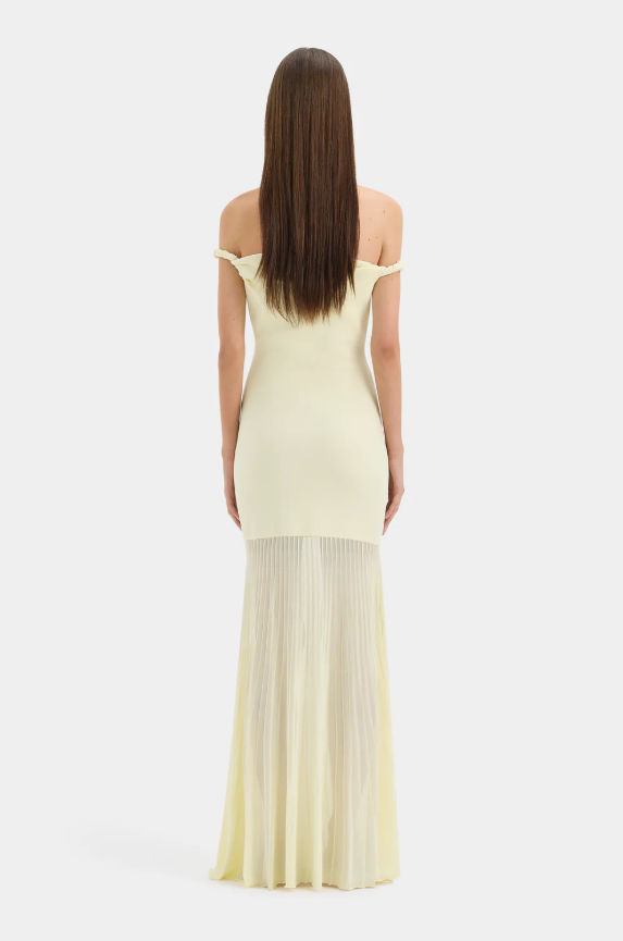 Sir the Label Ella Off Shoulder Twist Dress Size 10