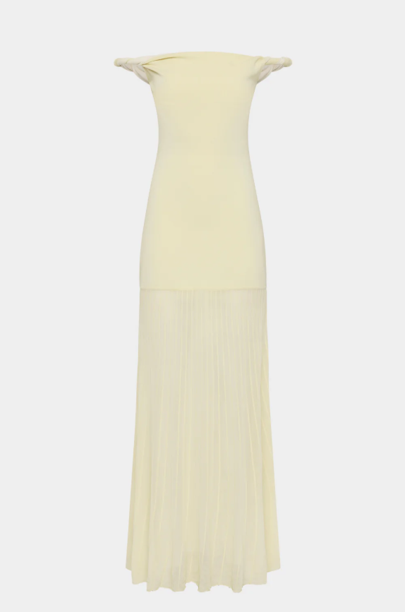 Sir the Label Ella Off Shoulder Twist Dress Size 10