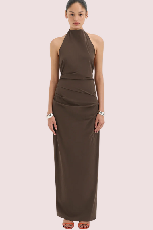 Sir the Label Sol Halter Gown Size 10