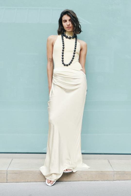 Henne Soraia Dress in Butter Size 8,10