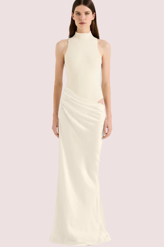 Henne Soraia Dress in Butter Size 8,10