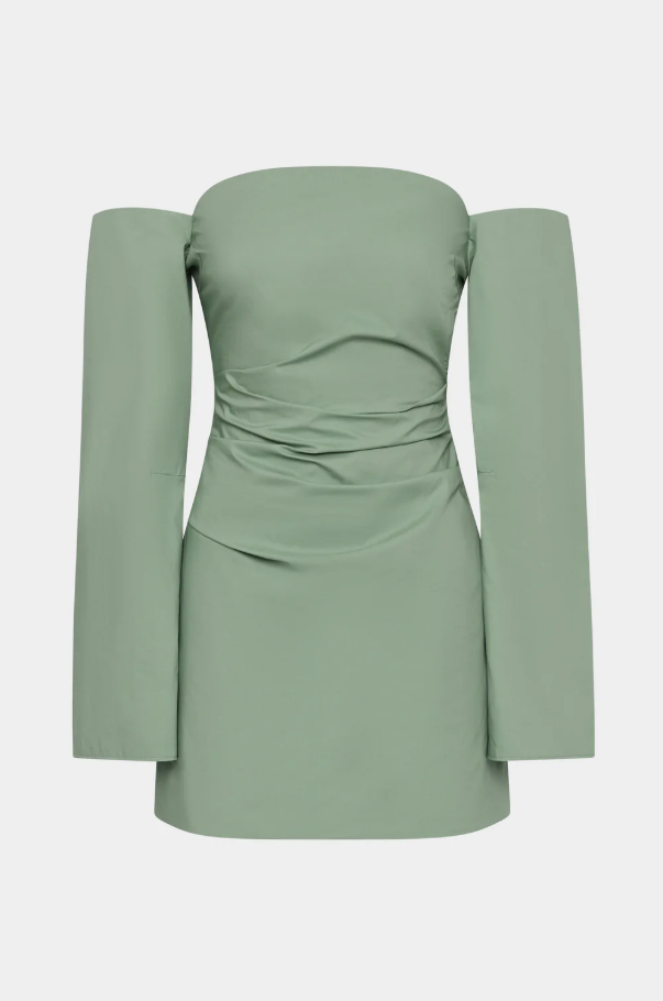 Sir the Label Martina Sleeved Mini Dress Size 10