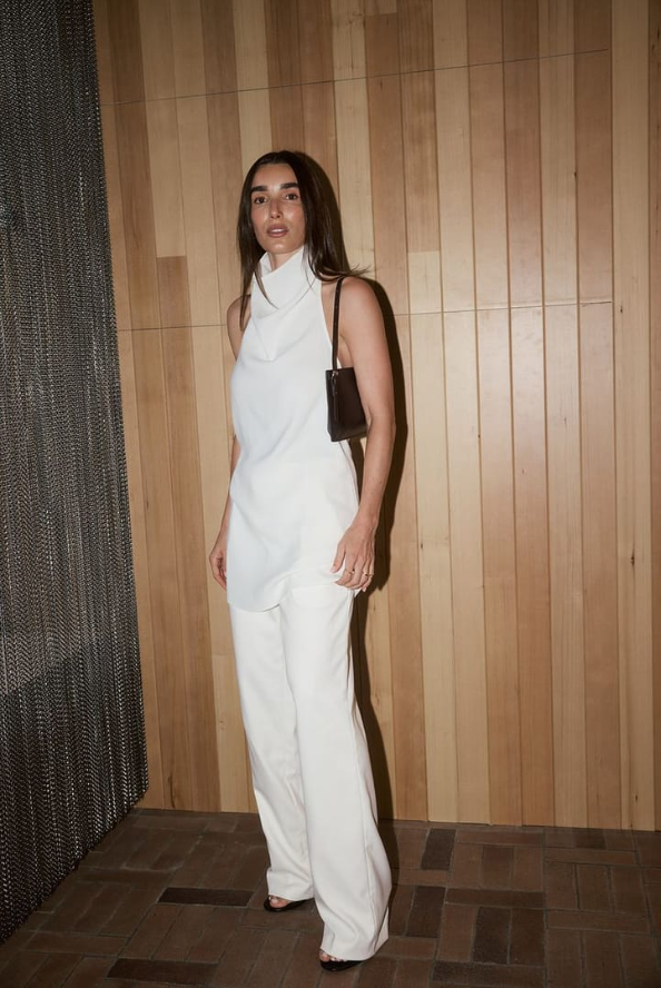 Henne Rome Mini Dress White Size 8,10