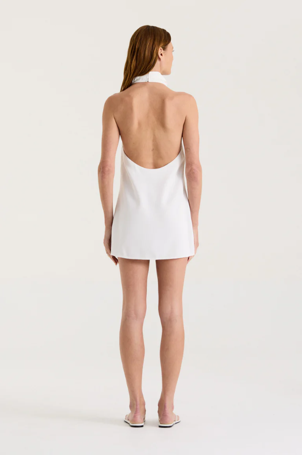 Henne Rome Mini Dress White Size 8,10