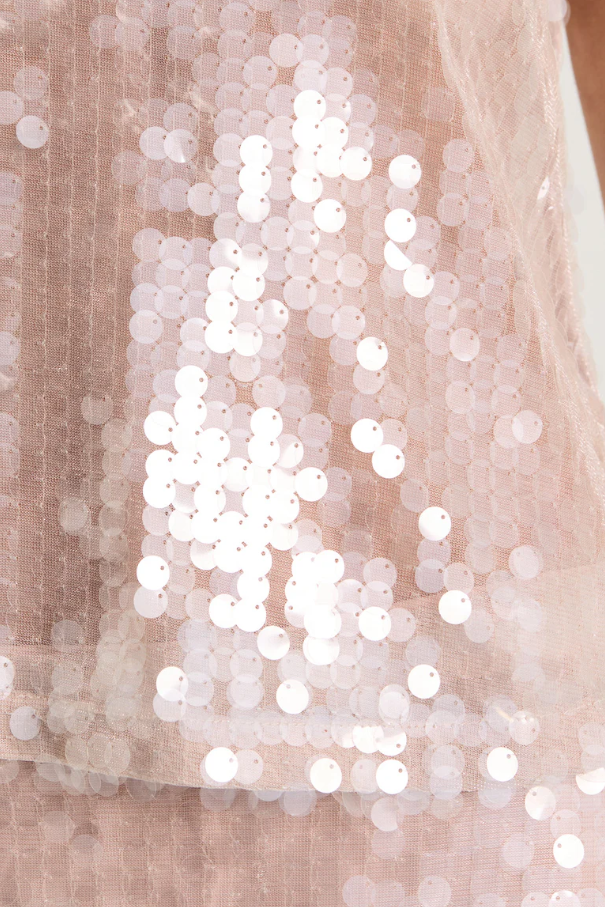 Henne Leanna Sequin Top + Skirt Set Size 10