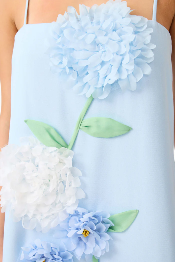 Elliatt Buttercup Maxi Dress - Blue Size 8