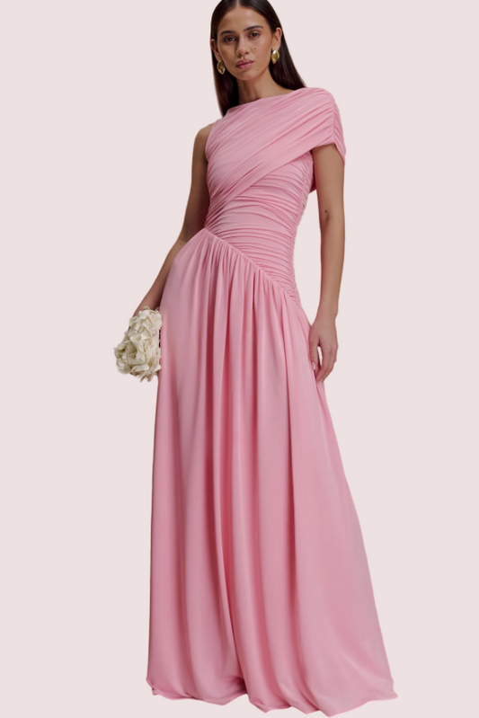 Misha Ayeshya Maxi Dress Candy Pink Size 10