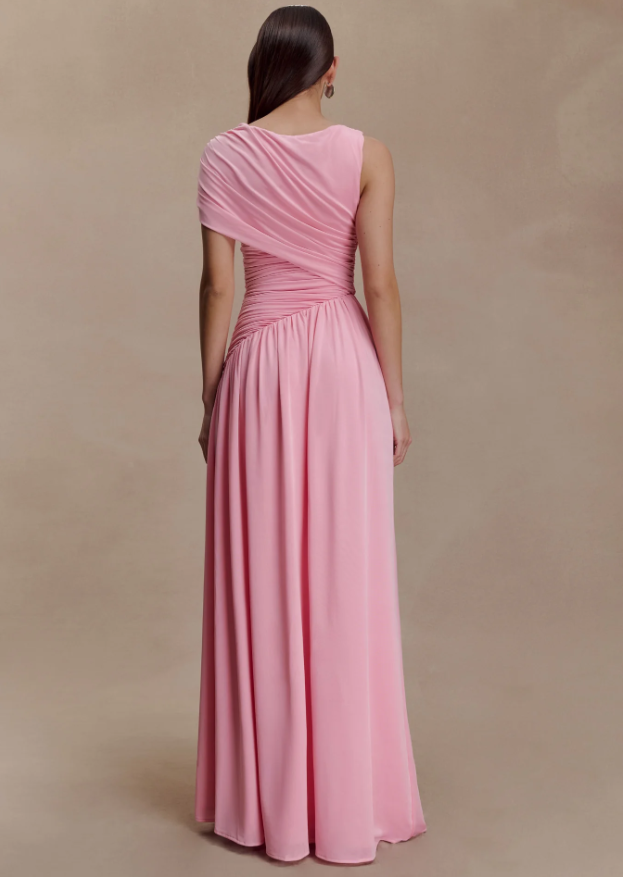 Misha Ayeshya Maxi Dress Candy Pink Size 10