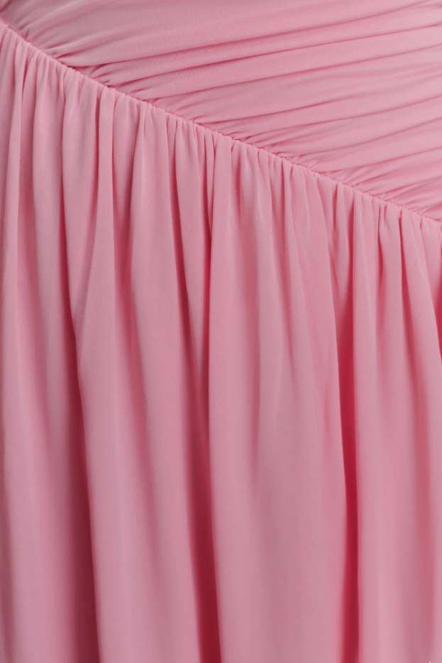 Misha Ayeshya Maxi Dress Candy Pink Size 10