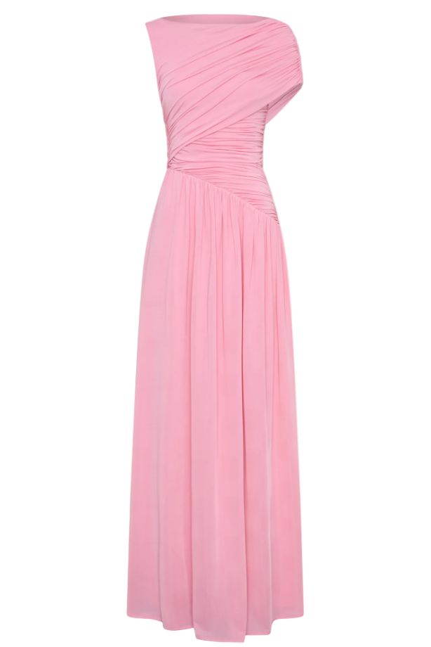 Misha Ayeshya Maxi Dress Candy Pink Size 10