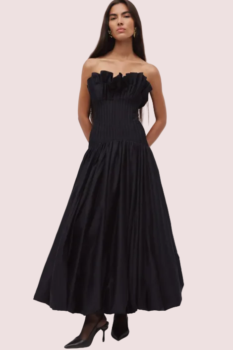 Aje Ivy Bubble Hem Dress Size 10