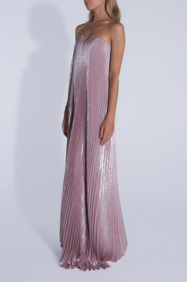 L'idee Black Tie Gown Dusty Shimmer Size 10