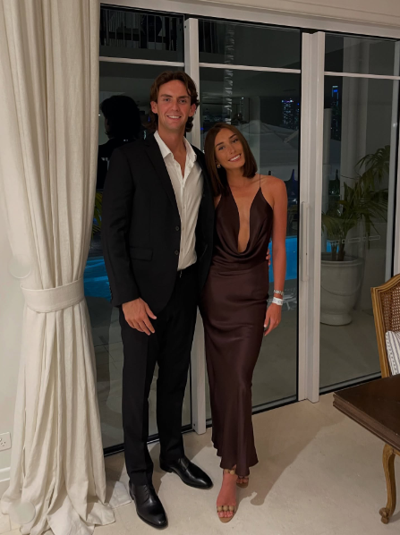 Natalie Rolt Gabi Gown Espresso Size 8