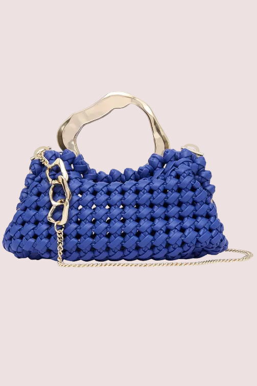 Aje New Weave Bag Blue Size O/S