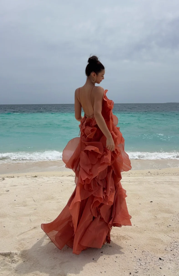 Aje Pandorea Gown Clay Size 6