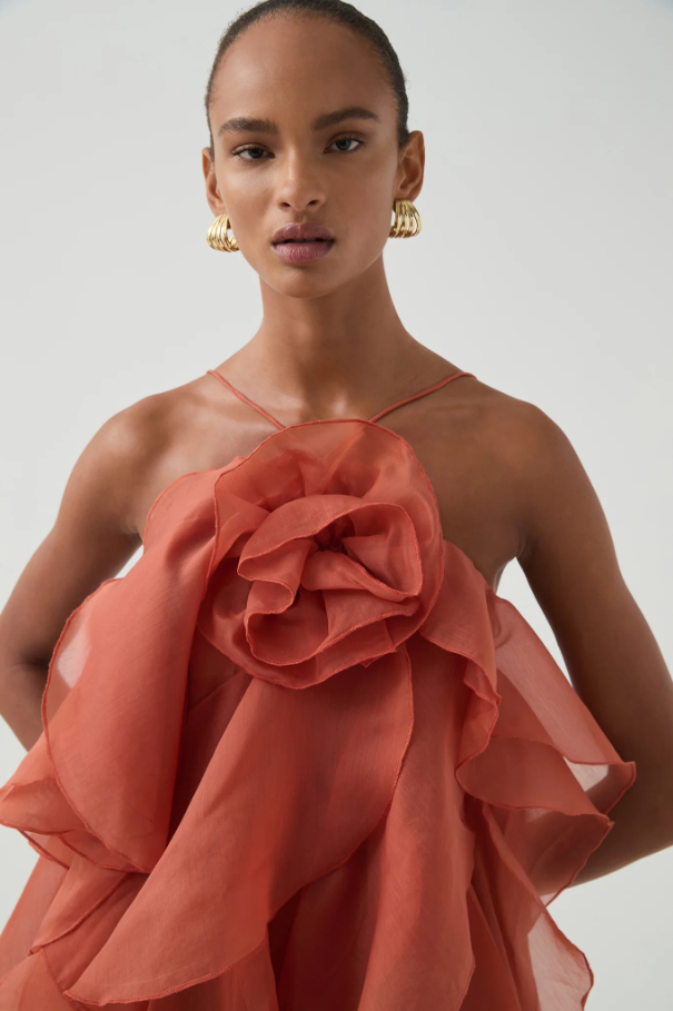 Aje Pandorea Gown Clay Size 6