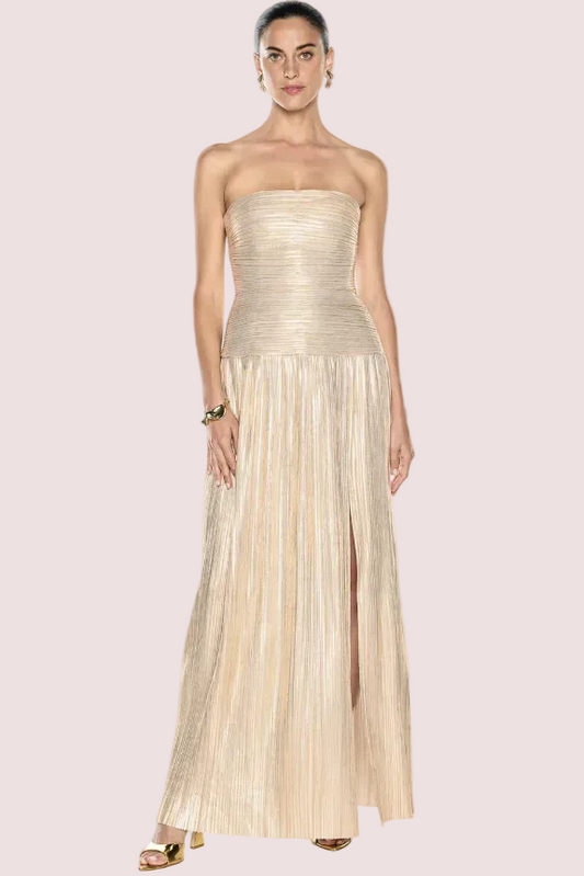 Manning Cartell Love and Lustre Dress Gold Size 8