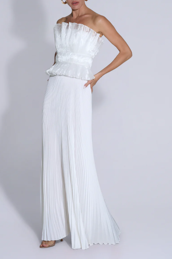 Lidee Masquerade Gown White Size 12