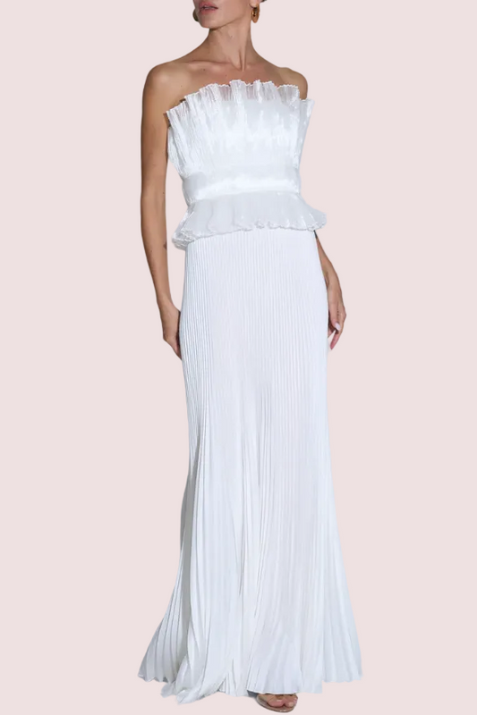 Lidee Masquerade Gown White Size 12