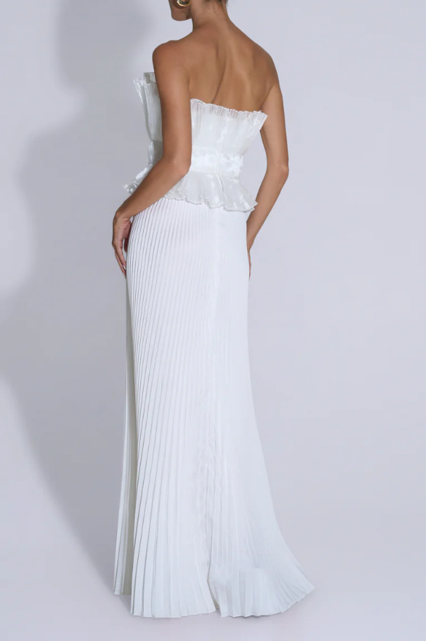 Lidee Masquerade Gown White Size 12