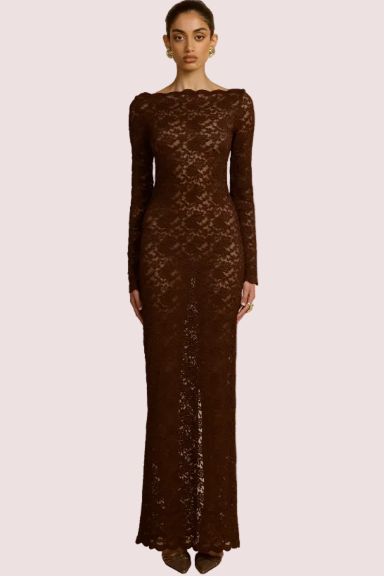 Arcina Ori Monet Dress Brown Size 10