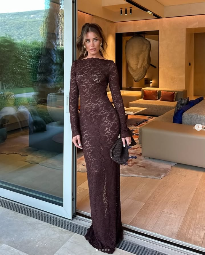 Arcina Ori Monet Dress Brown Size 10