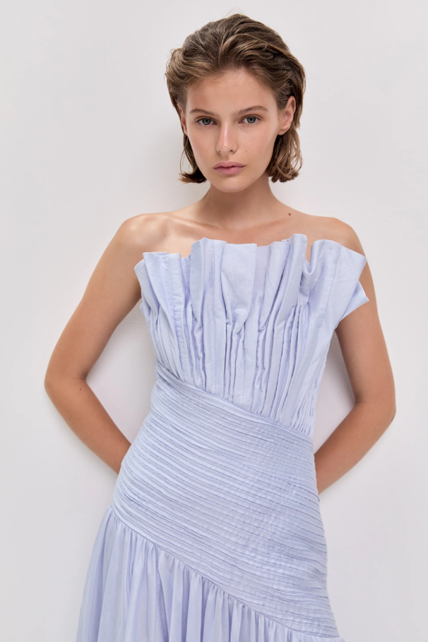 Aje Aquiline Gown Blue Size 10