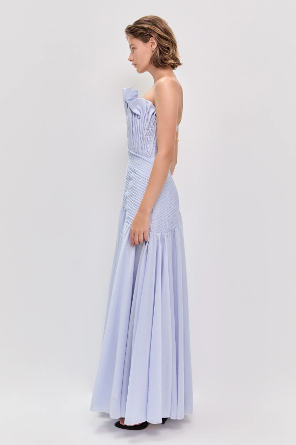 Aje Aquiline Gown Blue Size 10