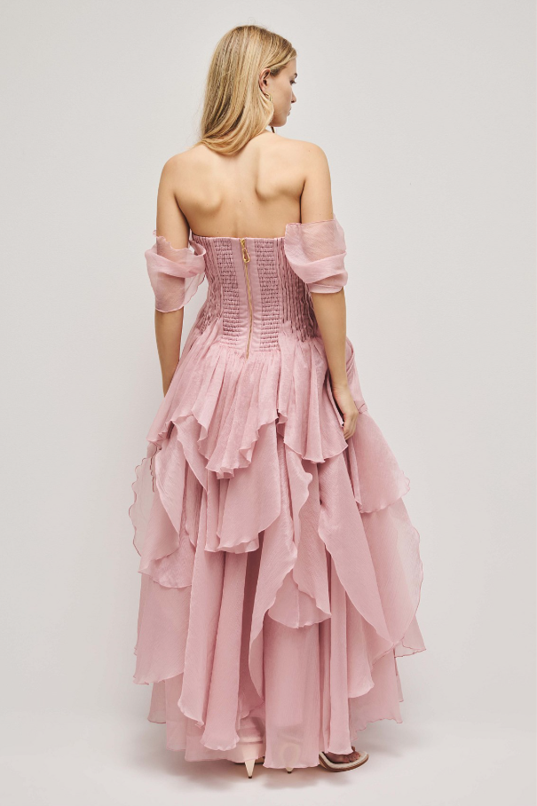 Aje Nisha Gown Blush Pink Size 10