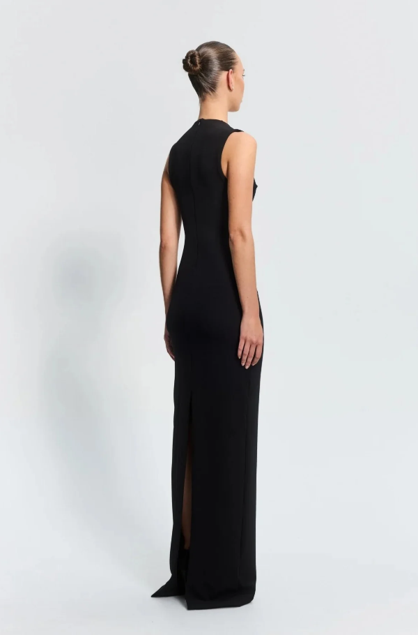 Effie Kats Bloom Midi Black Size 8,10