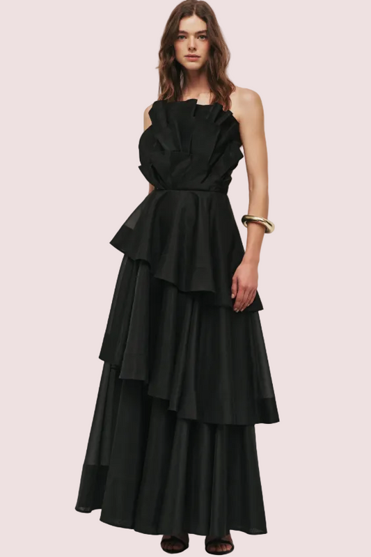 Aje Selesia Gown Black Size 8