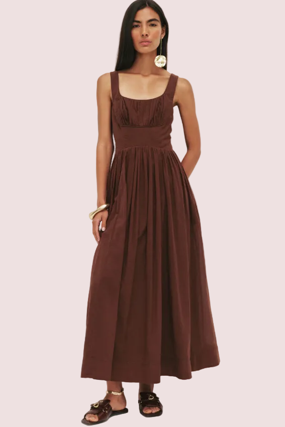 Aje Sunny Midi Dress Size 10