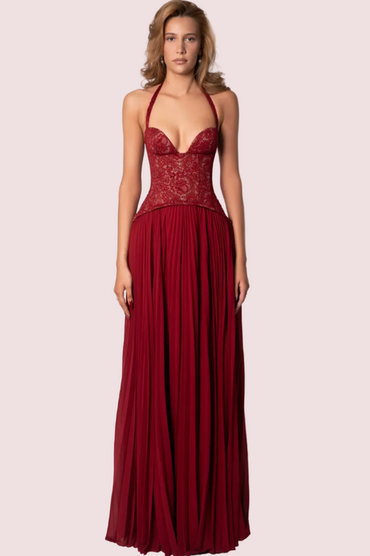 Fenity Gaia Dress Red Size 6,8