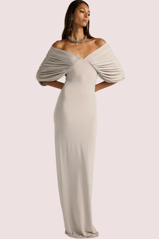 Ance Gria Neve Dress Grey Size 6,8