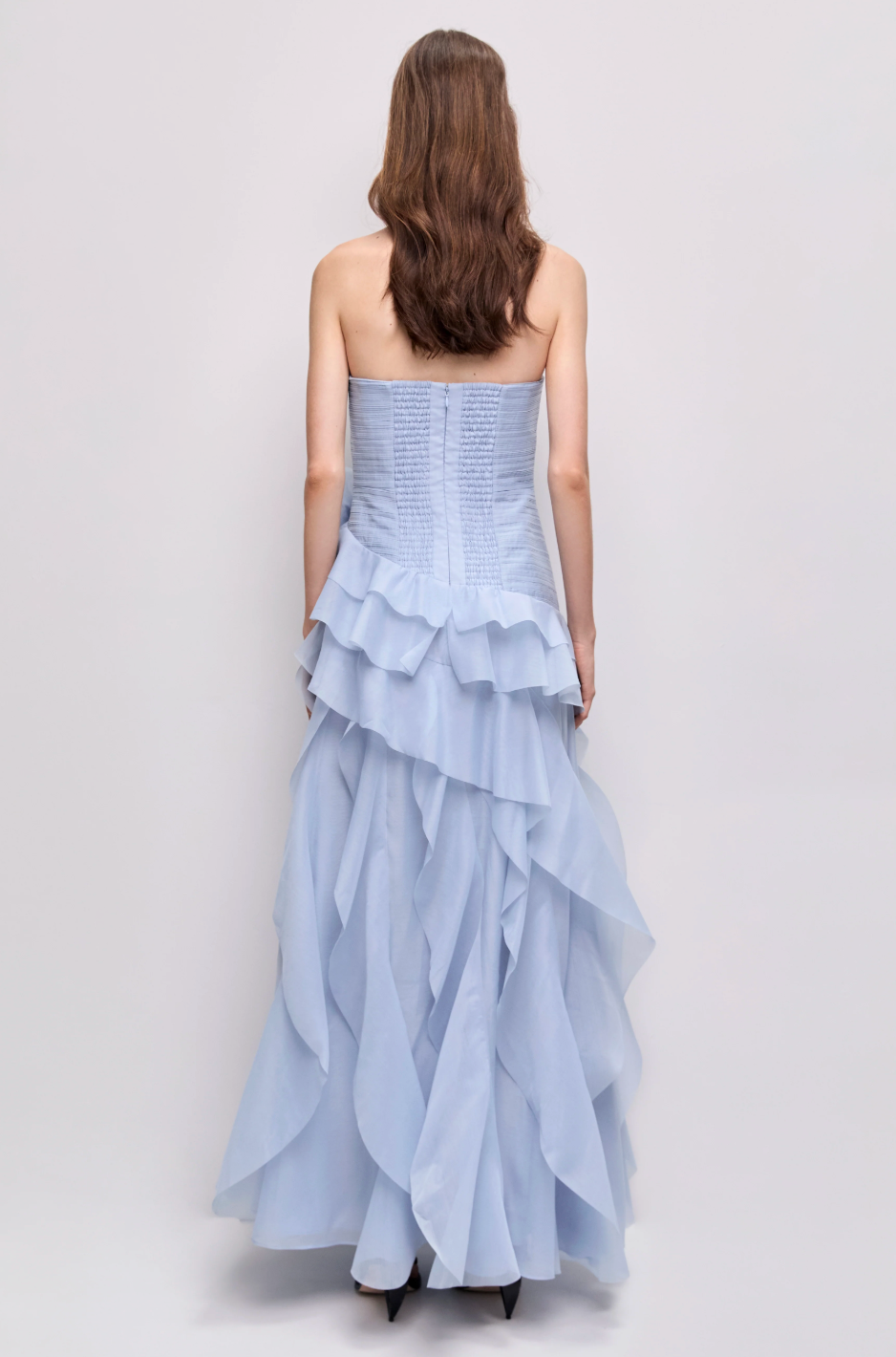 Aje Canyon Gown Blue Size 10