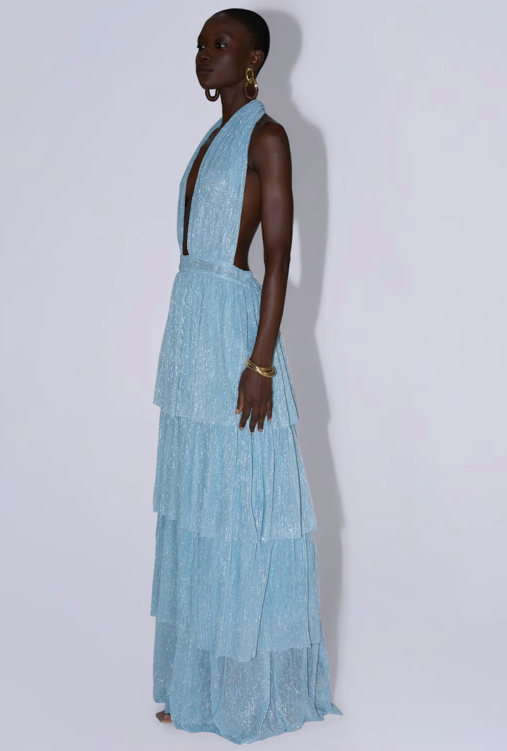 L'Idee Nammos Gown Arctic Moonlight Size 8 & 10