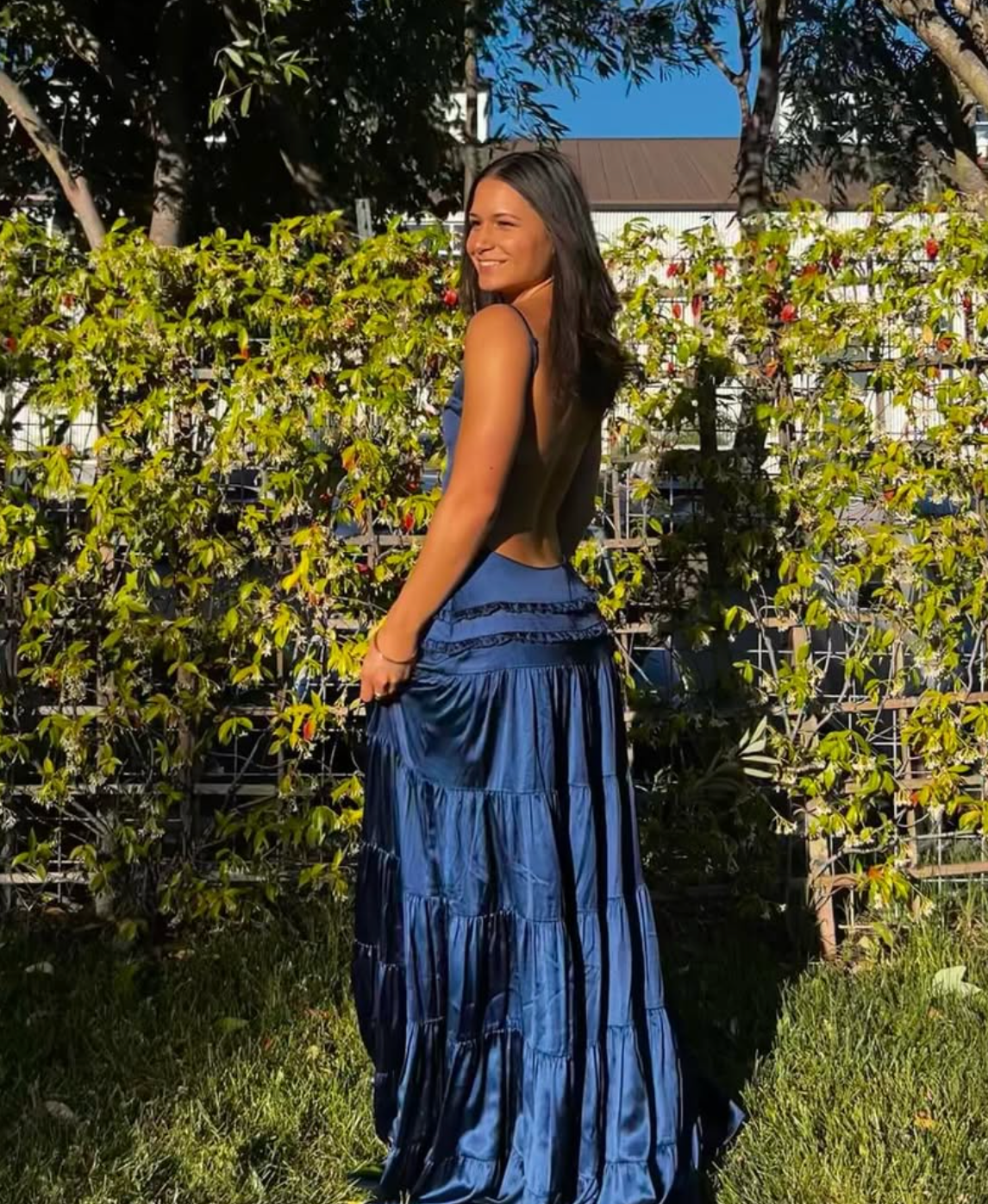 Fenity Raven Gown Blue Size 6,8