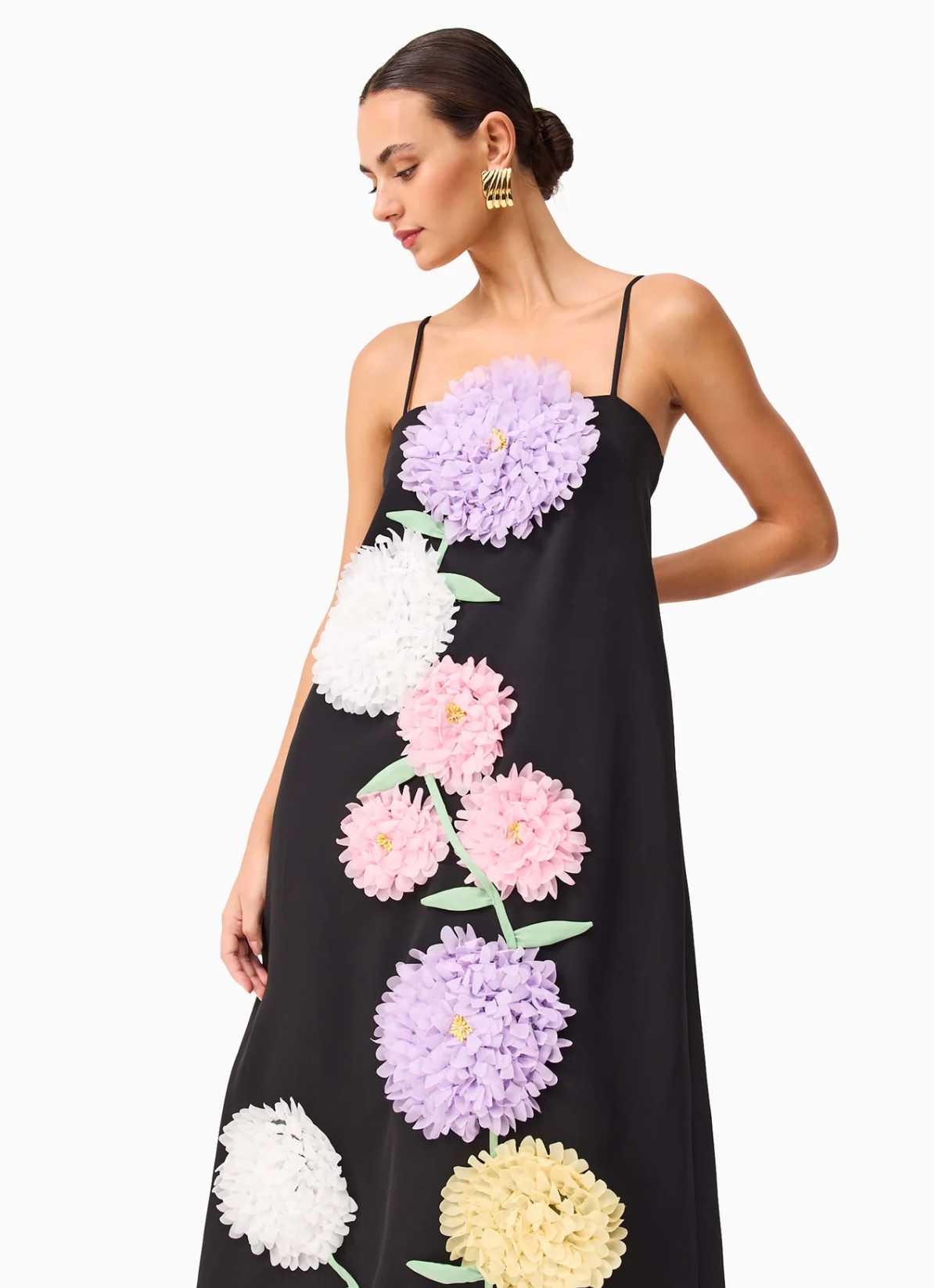 Elliatt Buttercup Maxi Dress - Black Size 8