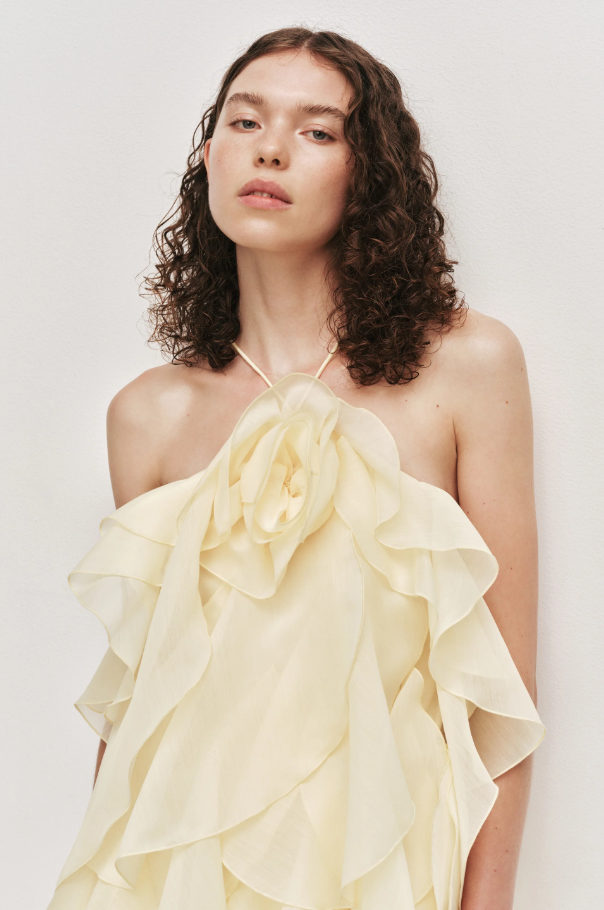 Aje Pandorea Gown - Yellow Size 10