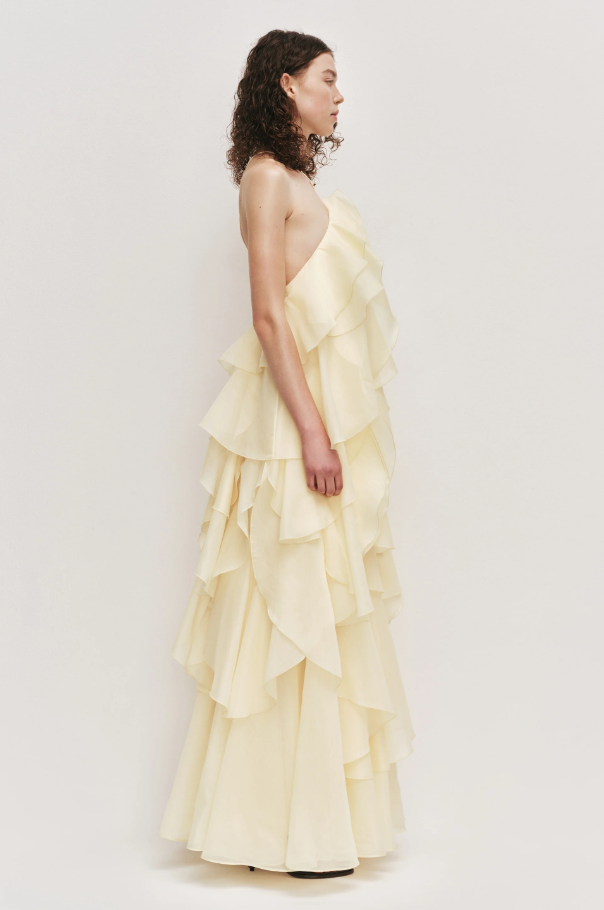 Aje Pandorea Gown - Yellow Size 10