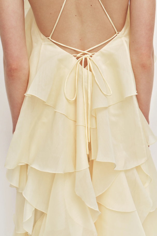 Aje Pandorea Gown - Yellow Size 10