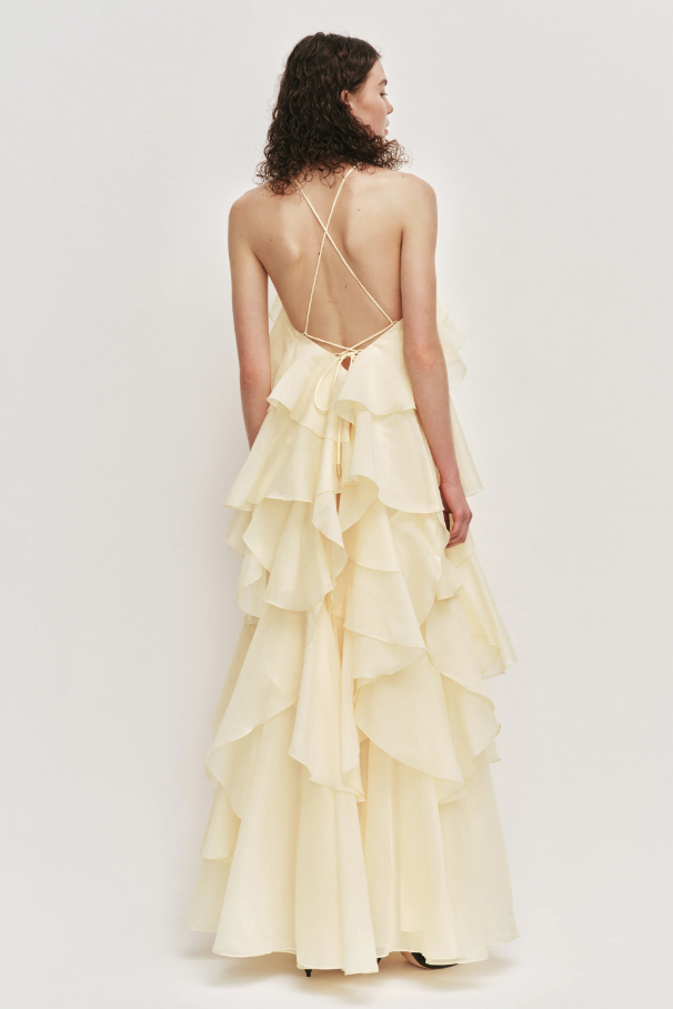 Aje Pandorea Gown - Yellow Size 10