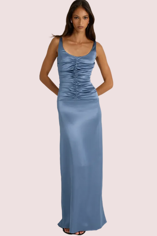 Ance Gria Atlein Gown - Blue Size 10