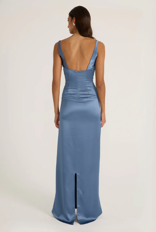 Ance Gria Atlein Gown - Blue Size 10