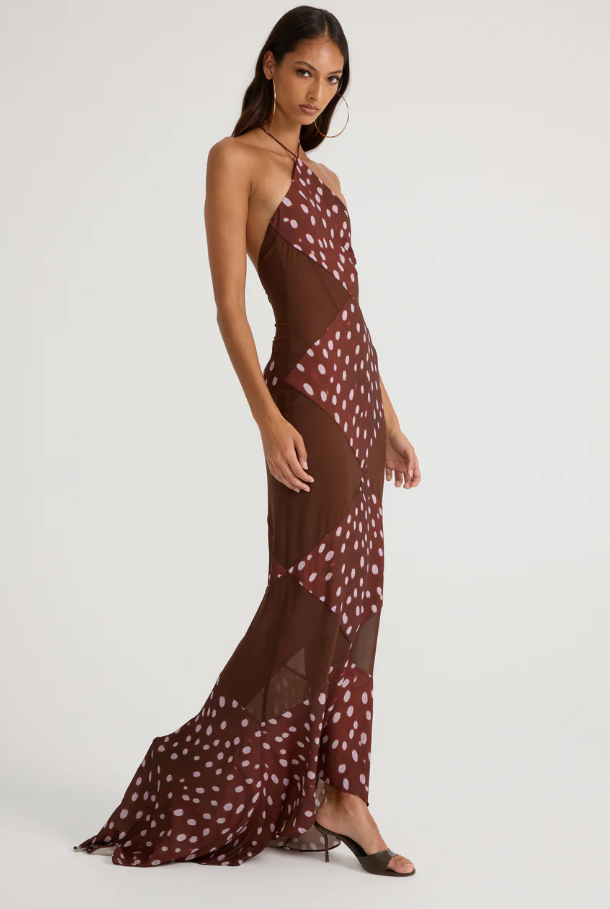 Ance Gria Delphine Gown - Deer Size 8