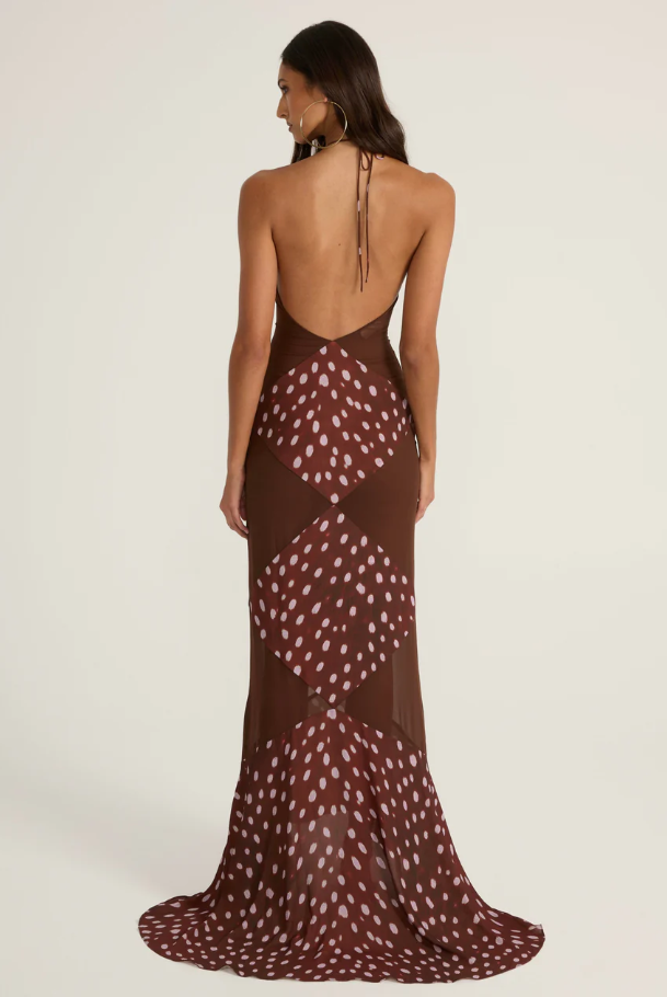 Ance Gria Delphine Gown - Deer Size 8