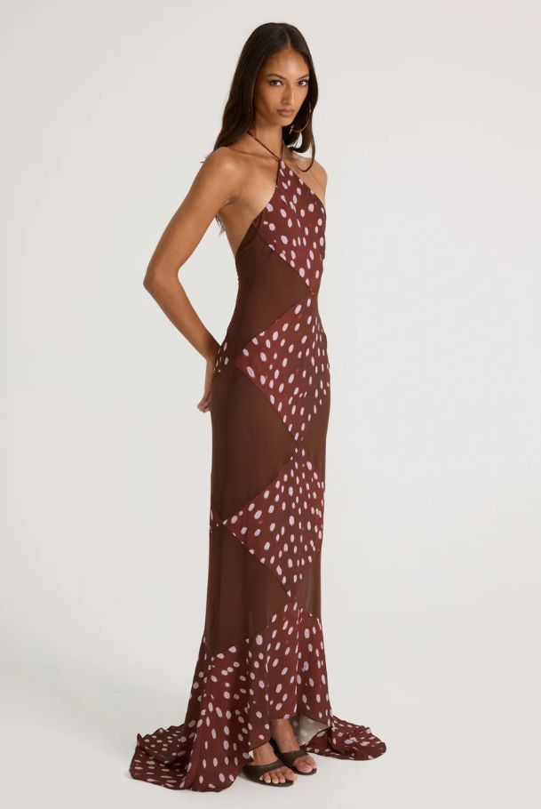 Ance Gria Delphine Gown - Deer Size 8