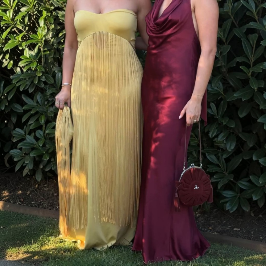 Deconduarte Venus Gown - Yellow Mustard Size 8